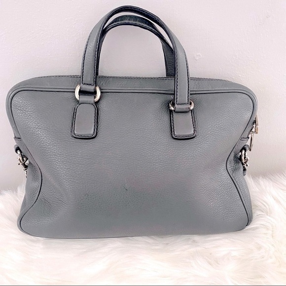Gucci Soho Leather Briefcase Hong Kong Edition in Grey - Picture 3 of 15